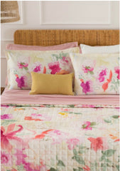 Compl.letto matrimoniale Fleur Riviera Arancio Tramonto