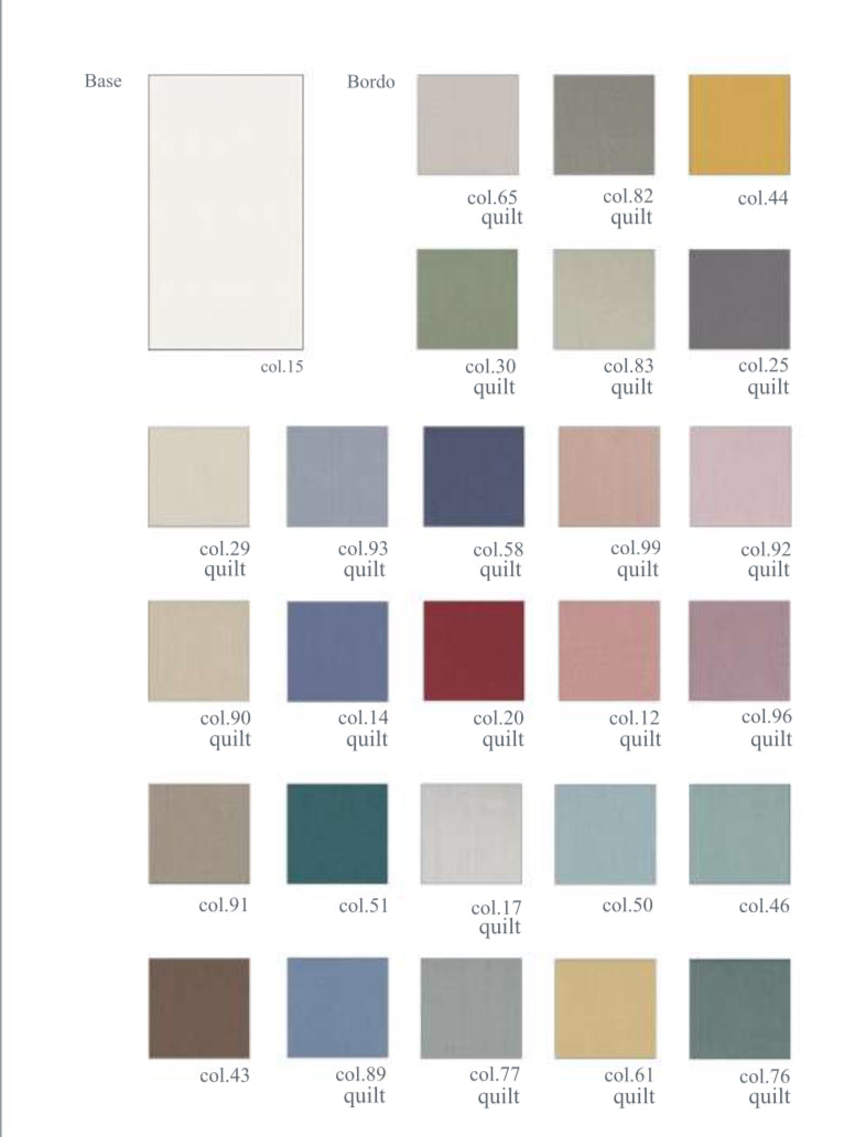 Trapuntino Emma in raso di cotone Dea Home Collection Tortora 82