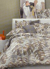 Parure copripiumino matrimoniale Kamala Forever by Svad Dondi var. Nocciola