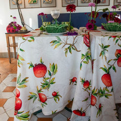 Tovaglia rettangolare X 14 Zakuro Tessitura Toscana Telerie