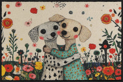 Efia Tappeto o zerbino 50 x75 cm disegno Sweet Dogs