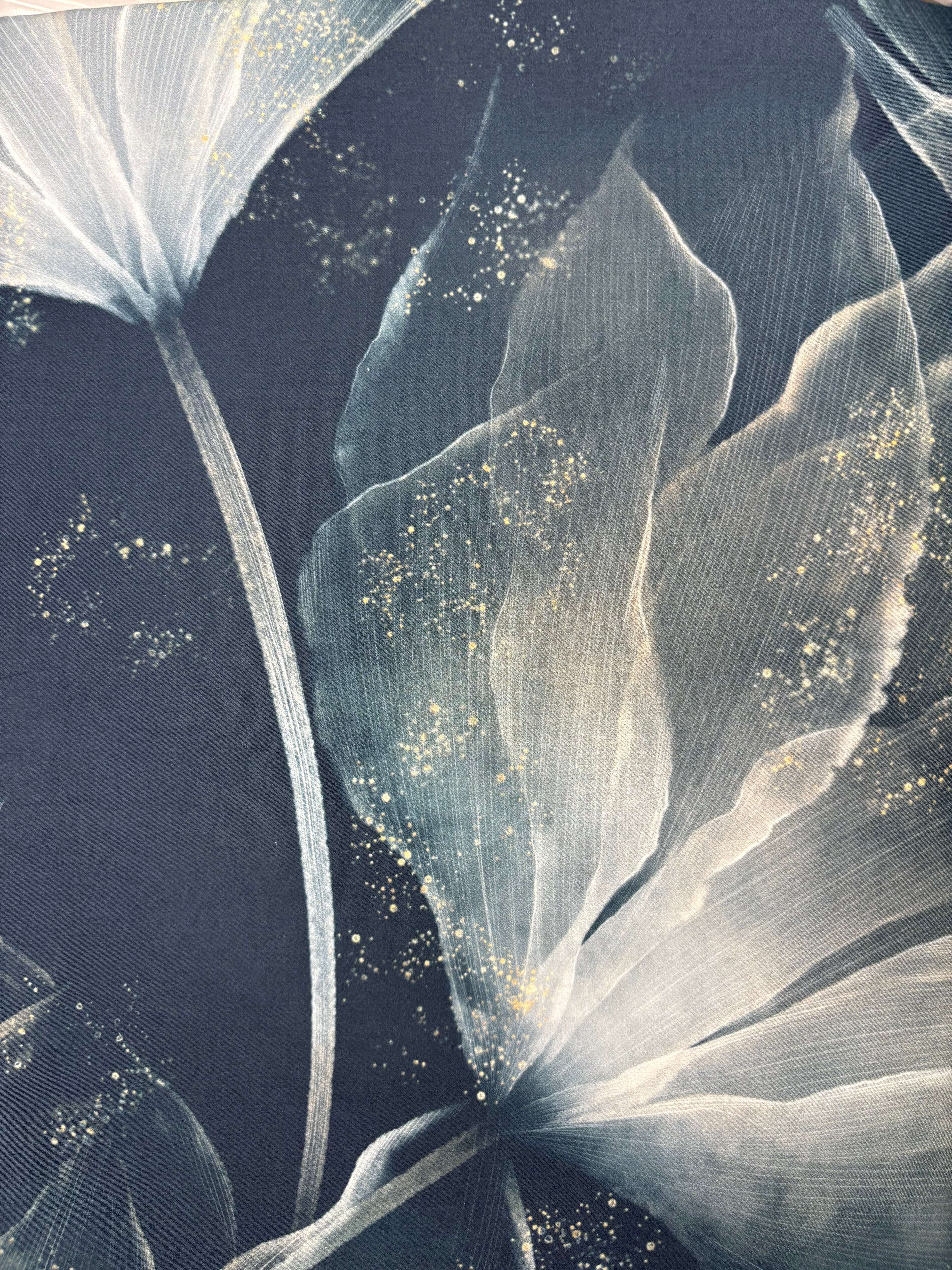 Completo copripiumino matrimoniale Abstract Flower Mirabello