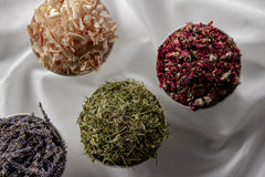 Cuscino con nucleo Perla Rosa DaunenStep