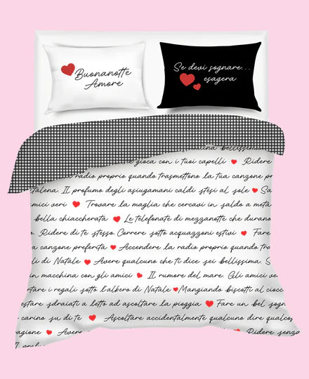 Copripiumino Singolo Solo Cuore by Camomilla Svad