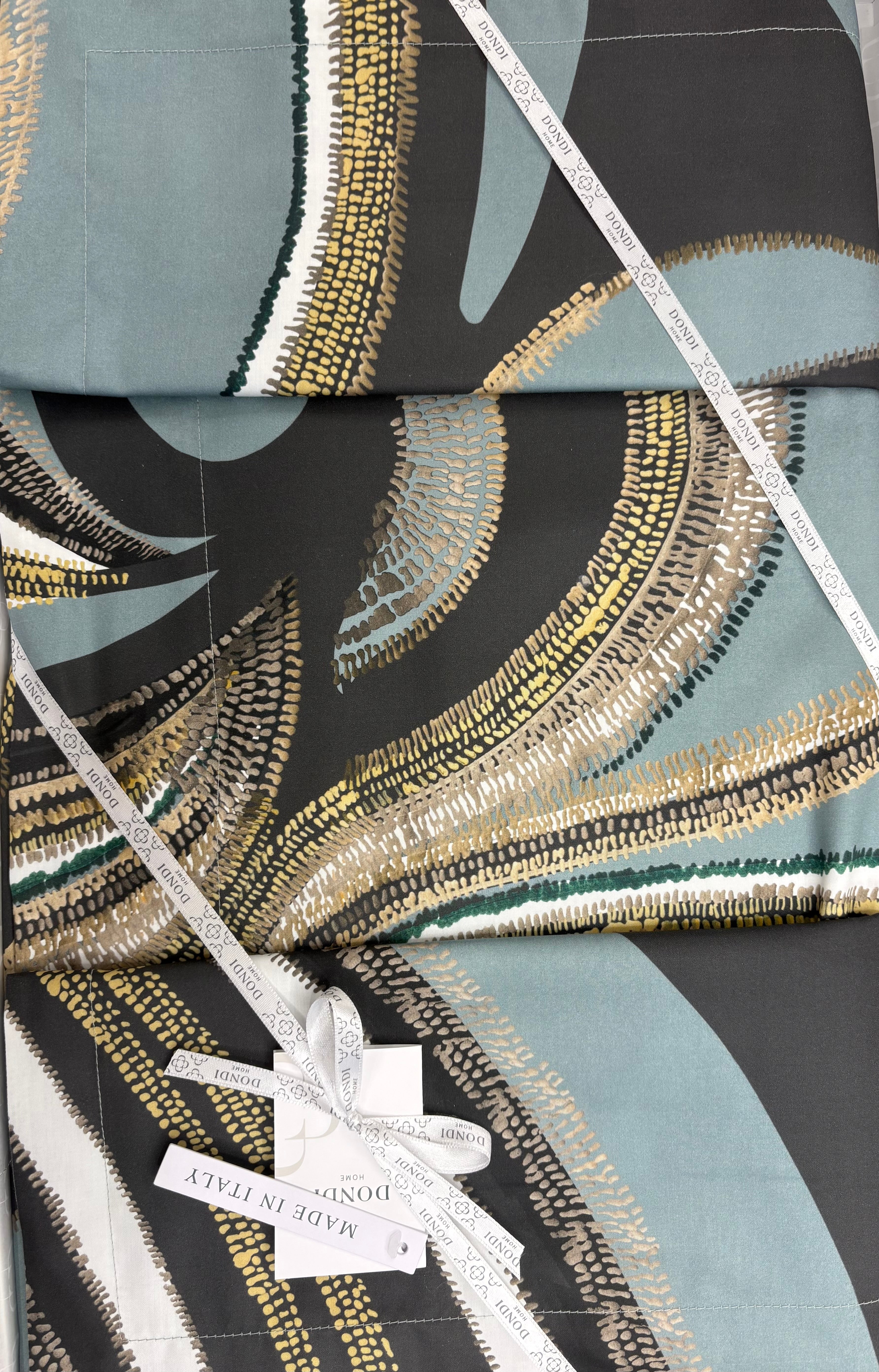 Completo lenzuola matrimoniale Lollipop Svad Dondi var. Ardesia