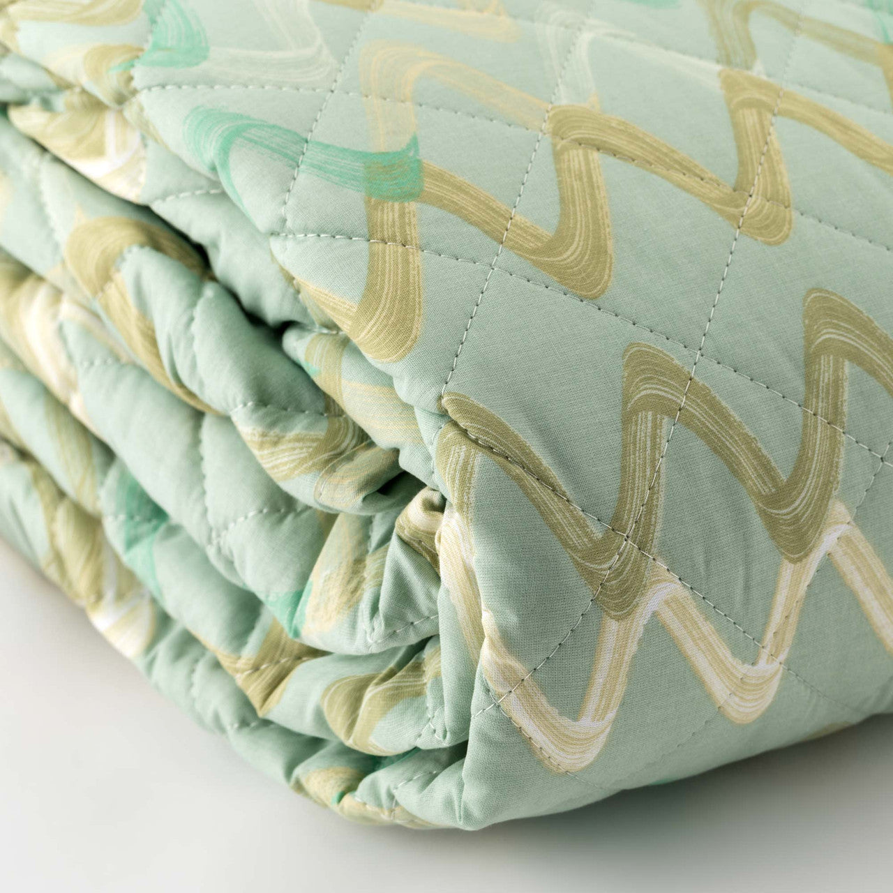 Copriletto trapuntato piazza e mezzo Jambo Riviera var. Verde