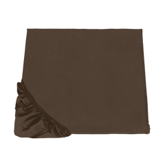 Lenzuolo con angoli matrimoniale Cioccolato 40 - Arianna | Fazzini