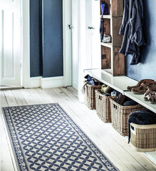 Tappeto in vinile Sofi Blue Concrete Beija Flor 68/120cm