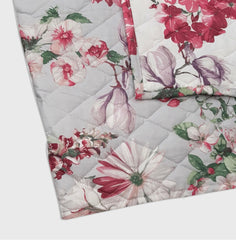 Copriletto trapuntato Orleans Mirabello var. Fucsia