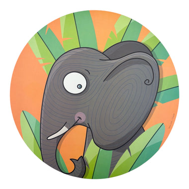 Sottopiatto AntiScivolo dis.Elefante