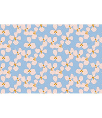 Sottopiatto AntiScivolo dis. Poppy Baby Blue