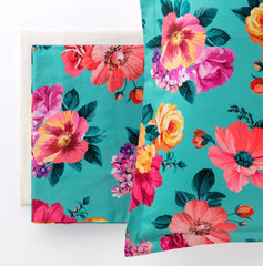 Completo lenzuola copriletto Gardenia verde menta