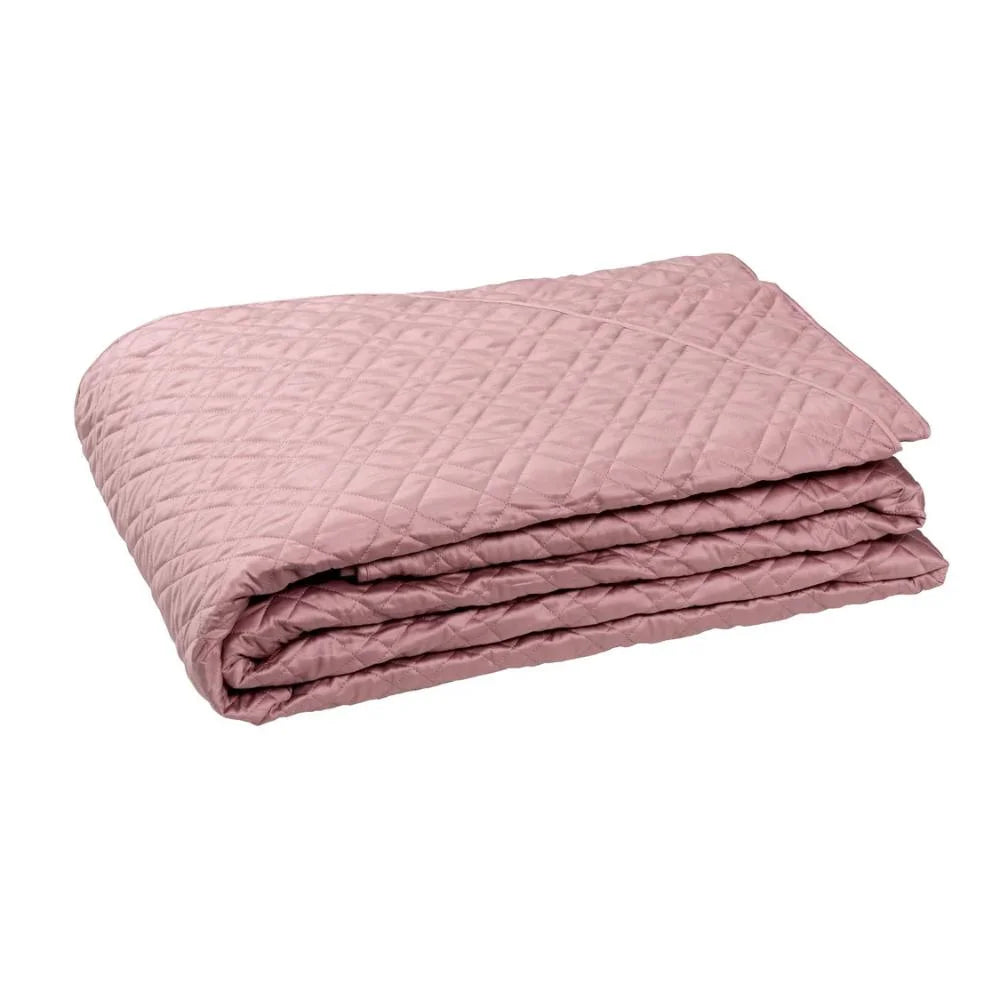 Trapuntino Emma in raso di cotone Dea Home Collection Rosa 99