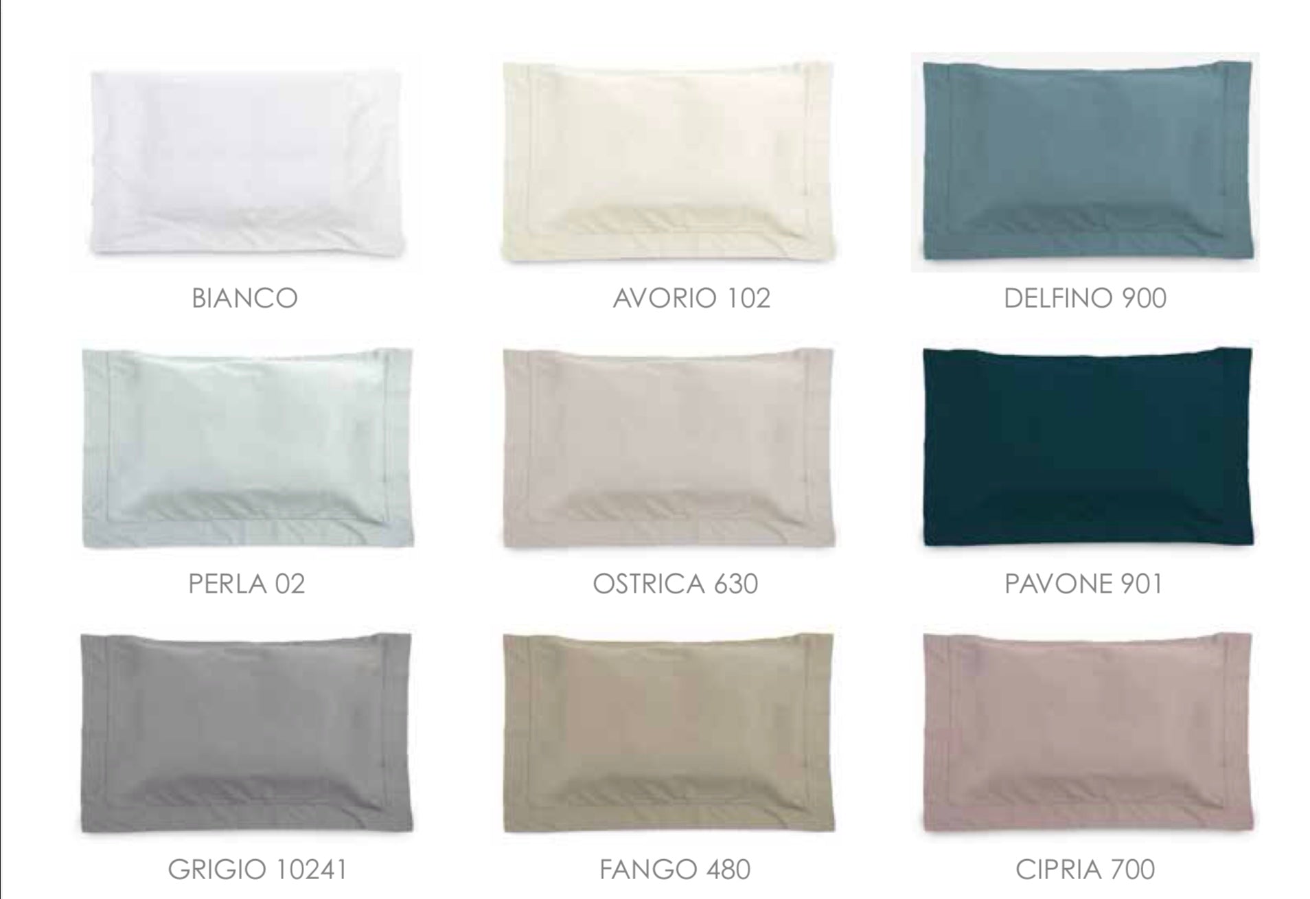 Completo letto Ginevra Cavalieri Ostrica