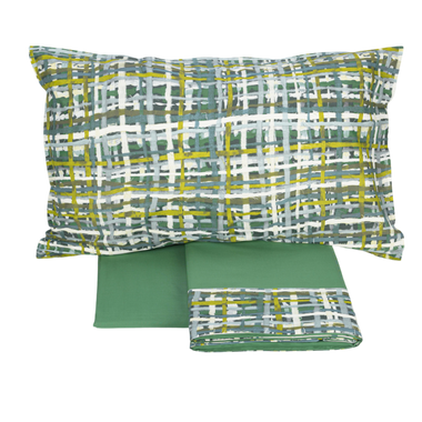 Completo lenzuola singolo Coco Fazzini var. Verde