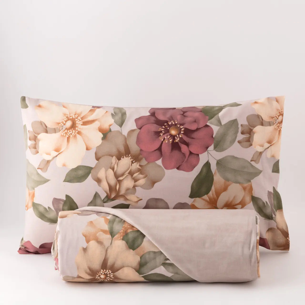 Parure copripiumino matrimoniale Hoara Riviera var. Marron Glacé