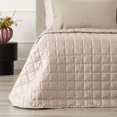 Trapuntino Jacquard Leopard var. Mandorlo Reevèr