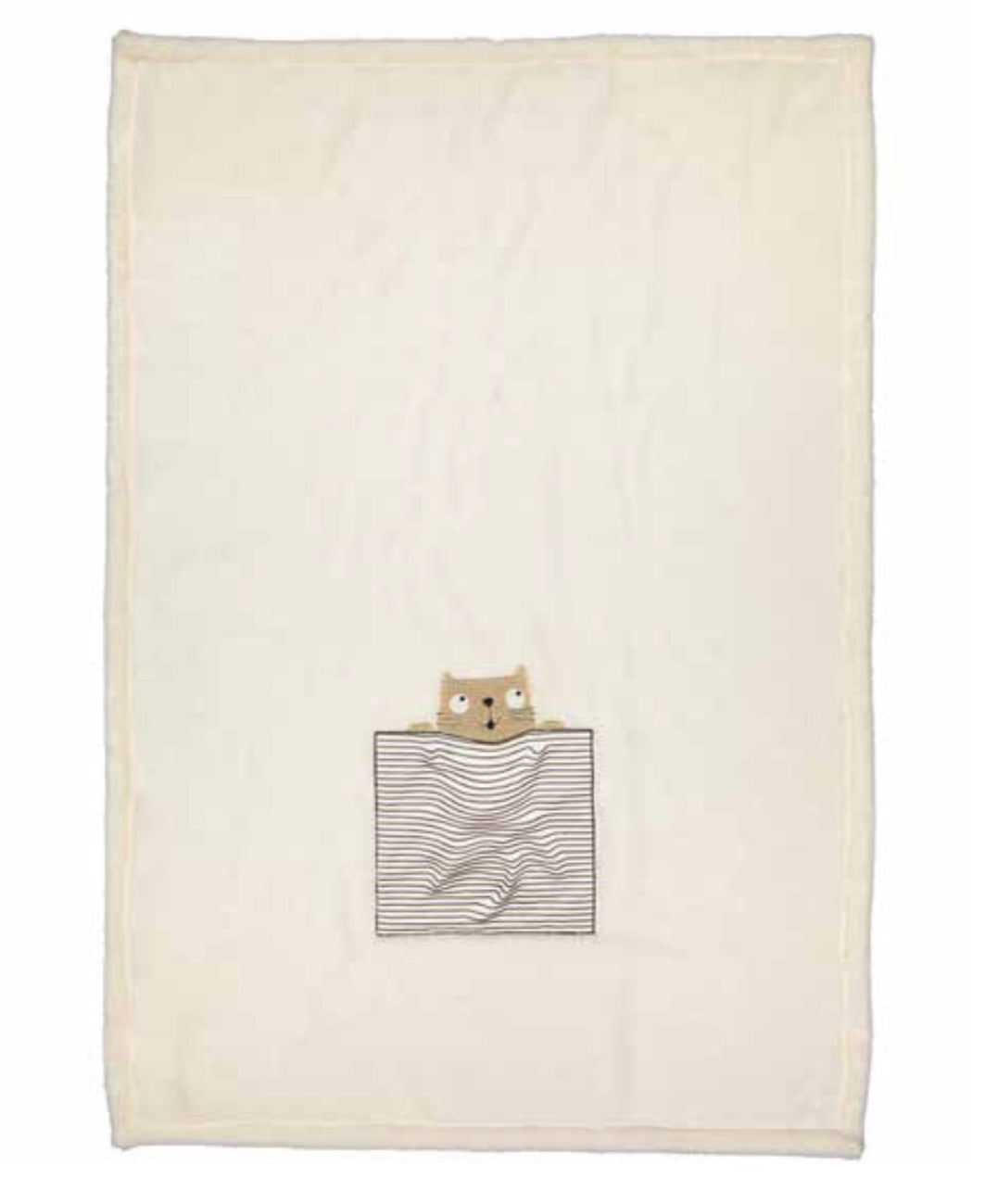 Coperta lettino sbarre Gattino Tricot