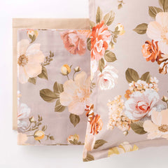 Completo lenzuola copriletto Gardenia Beige