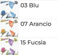 Completo lenzuola Alma Forever by Svad Dondi var. Arancio