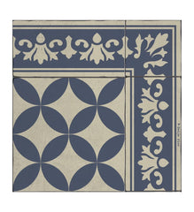 Tappeto in vinile Sofi Blue Concrete Beija Flor 68/120cm