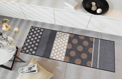 Efia Tappeto o zerbino 60x180 cm disegno Glamour Dots
