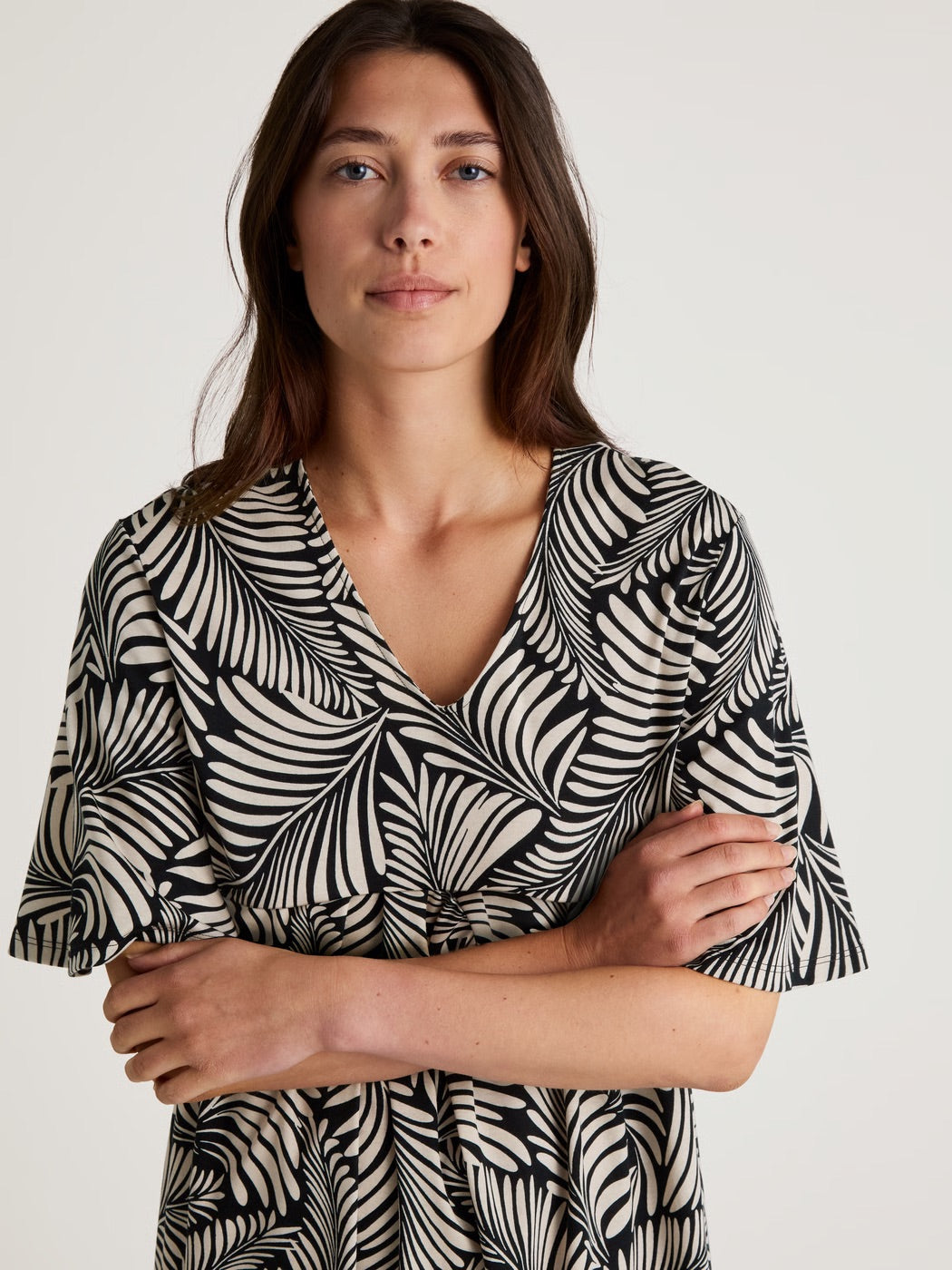 Camicia da notte Calida a maniche corte lunghezza 95cm taglia XS