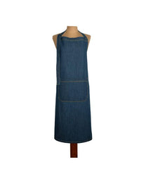 Grembiule jeans  denim blu