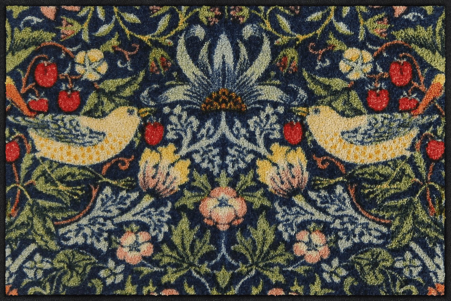 Efia Tappeto o zerbino 50 x 75 cm Strawberry Thief blue