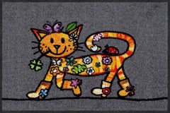 Efia Tappeto o zerbino 50 x 75cm disegno Funky Cats