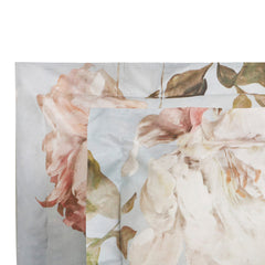 Completo lenzuola matrimoniale Vanity Flowers Mirabello var. Azzurro