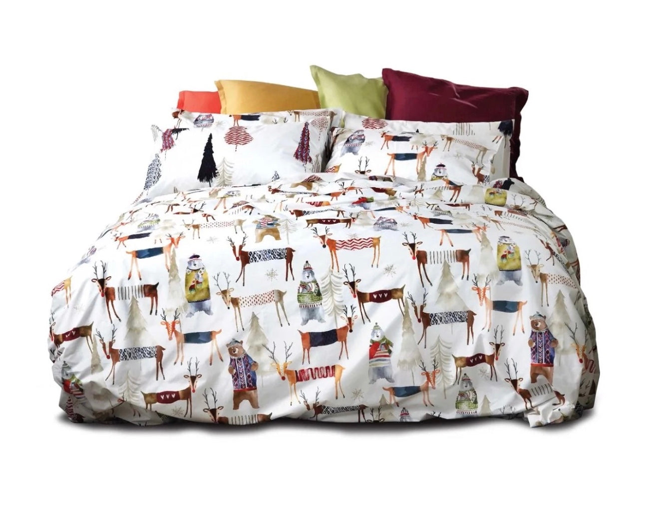 Parure copripiumino matrimoniale  | Polar | Tessitura Telerie Toscane