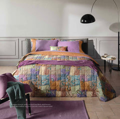 Trapuntino matrimoniale Crazy Quilt | Fazzini | var. 1