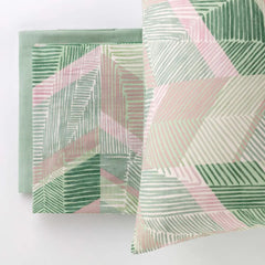 Completo lenzuola copriletto singolo Goya var. Verde