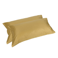 Coppia di federe Ocra - Arianna | Fazzini