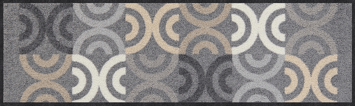 Efia Tappeto o zerbino 30x100 cm disegno Borrby city-chic