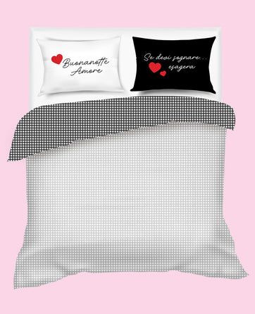 Completo lenzuola Singolo Solo Cuore Camomilla by Svad