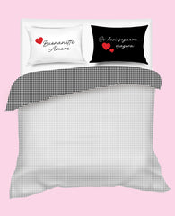 Completo lenzuola Singolo Solo Cuore Camomilla by Svad