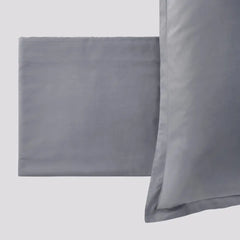 Completo letto piazza e mezzo Paint in Madapolan Riviera var. Grigio