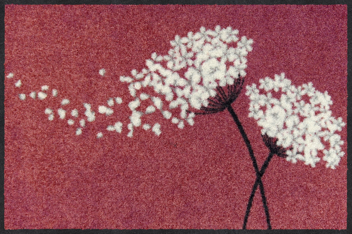 Efia Tappeto o zerbino 50 x 75 cm Wishfull Blossom berry