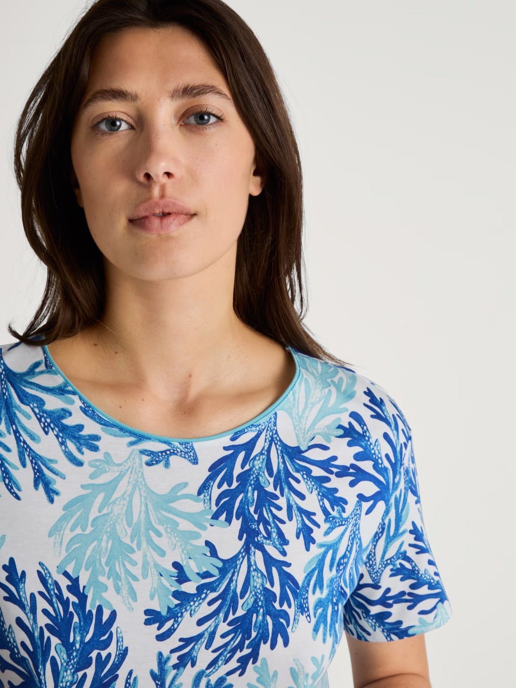 Camicia da notte Calida a maniche corte lunghezza 95cm taglia M