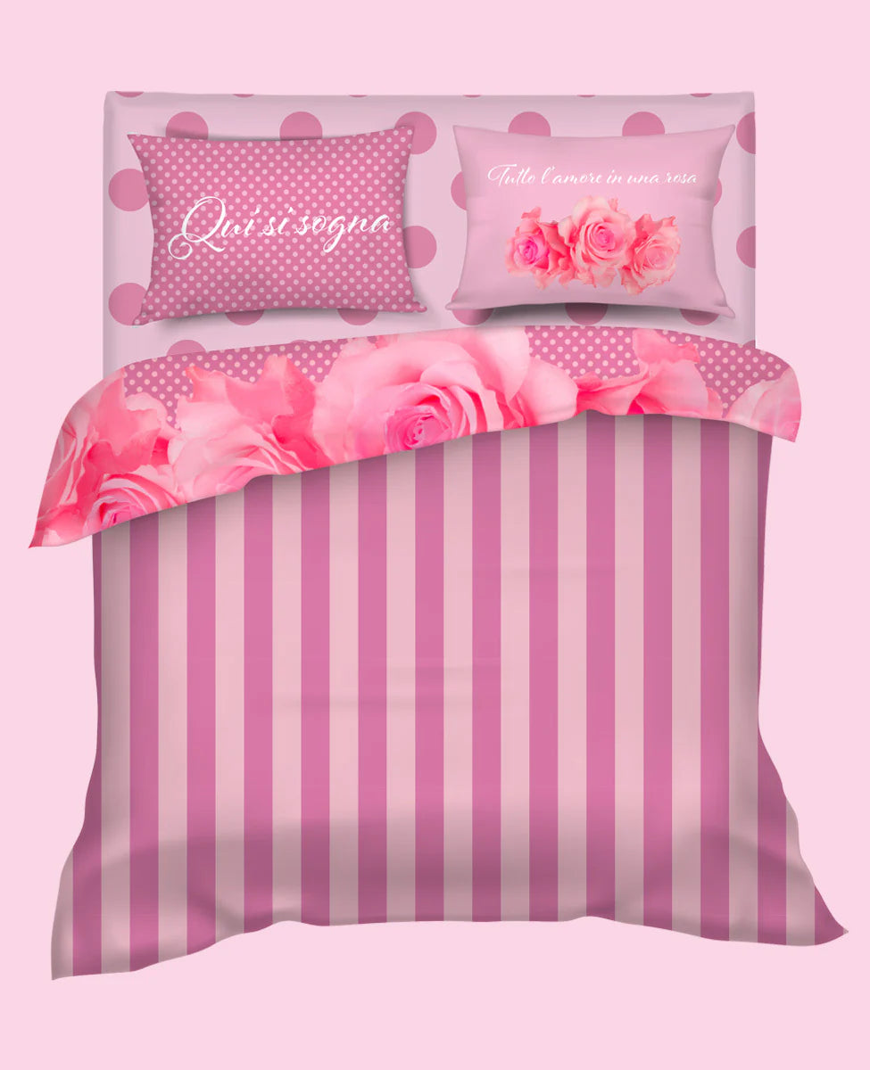 Copripiumino Singolo Roses by Camomilla Svad