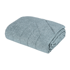 Trapuntino matrimoniale Baco Fazzini var. Azzurro