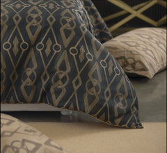 Copripiumino matrimoniale | Balmoral | Dondi Home var.Ebano