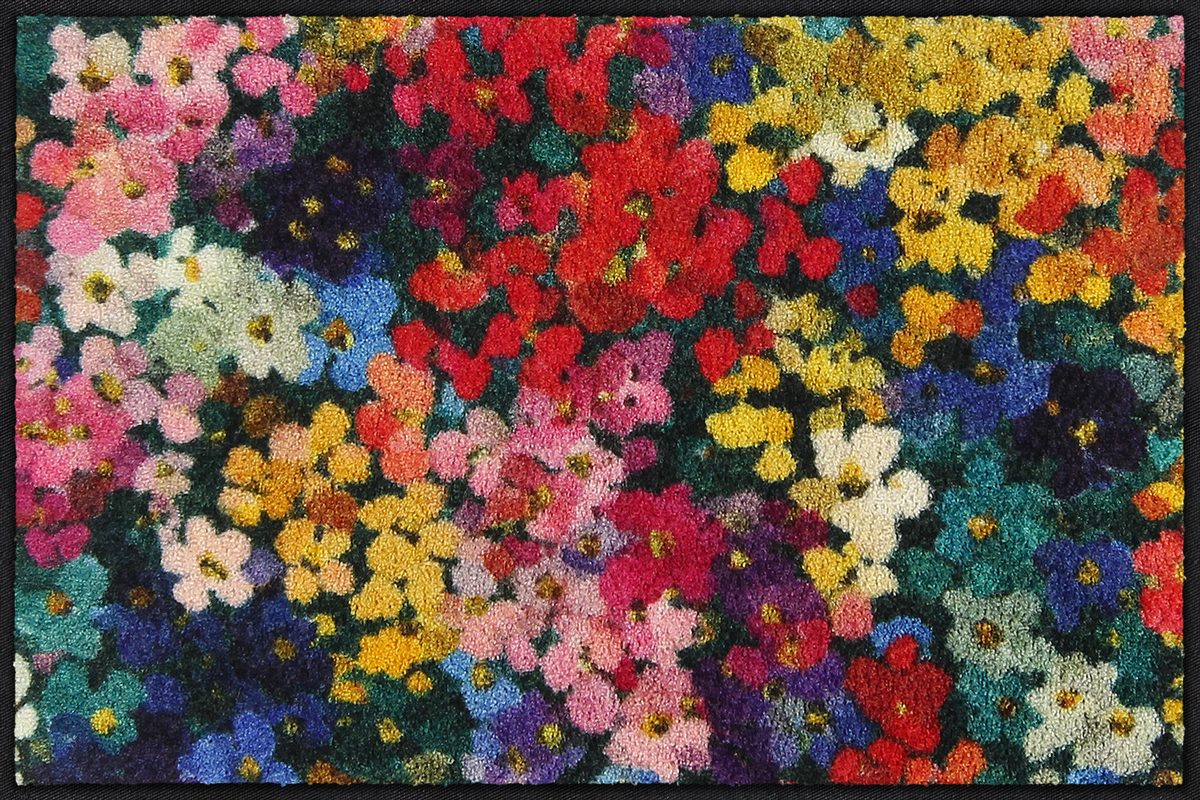 Efia Tappeto o zerbino 50 x 75 cm Mille Fleurs