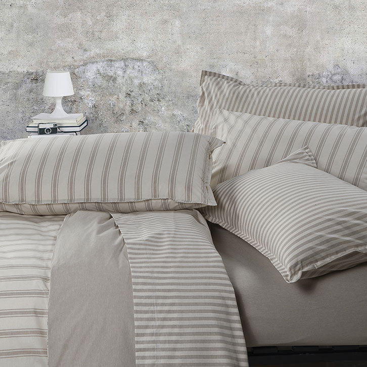 Linea Natura Set 2 federe Eolo-Beige Cavalieri