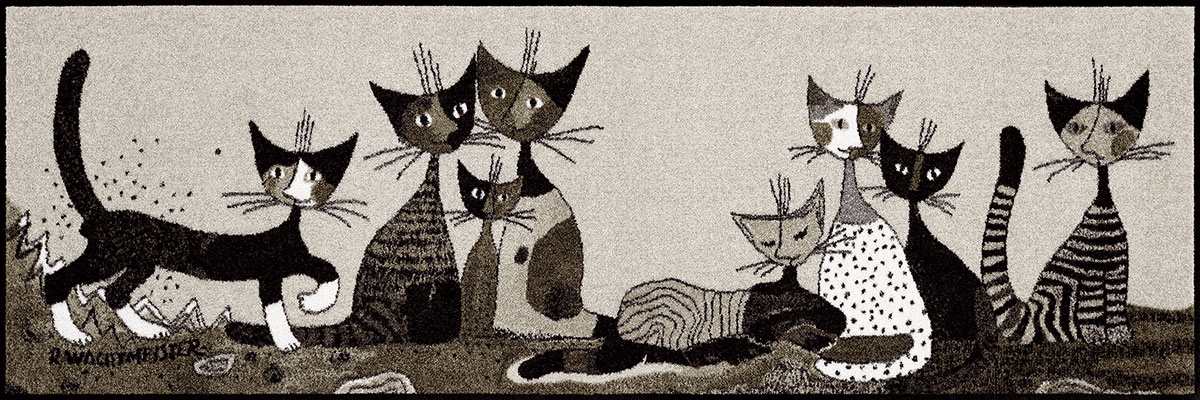 Efia Tappeto o zerbino 60 x 180 cm Serafino and friends
