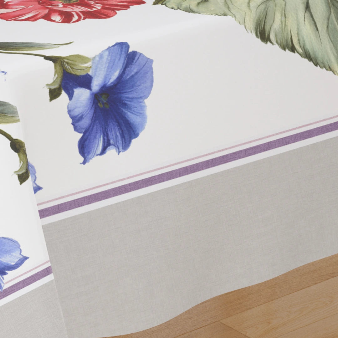 Tovaglia da tavola x 12 stampa digitale Tiffany var. 43