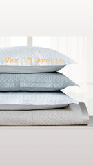 Trapuntino matrimoniale ricamato Vicky Dea Home Collection