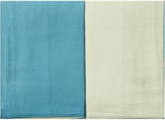 Copripiumino raso di cotone matrimoniale Incanto Riviera Ottanio Avorio